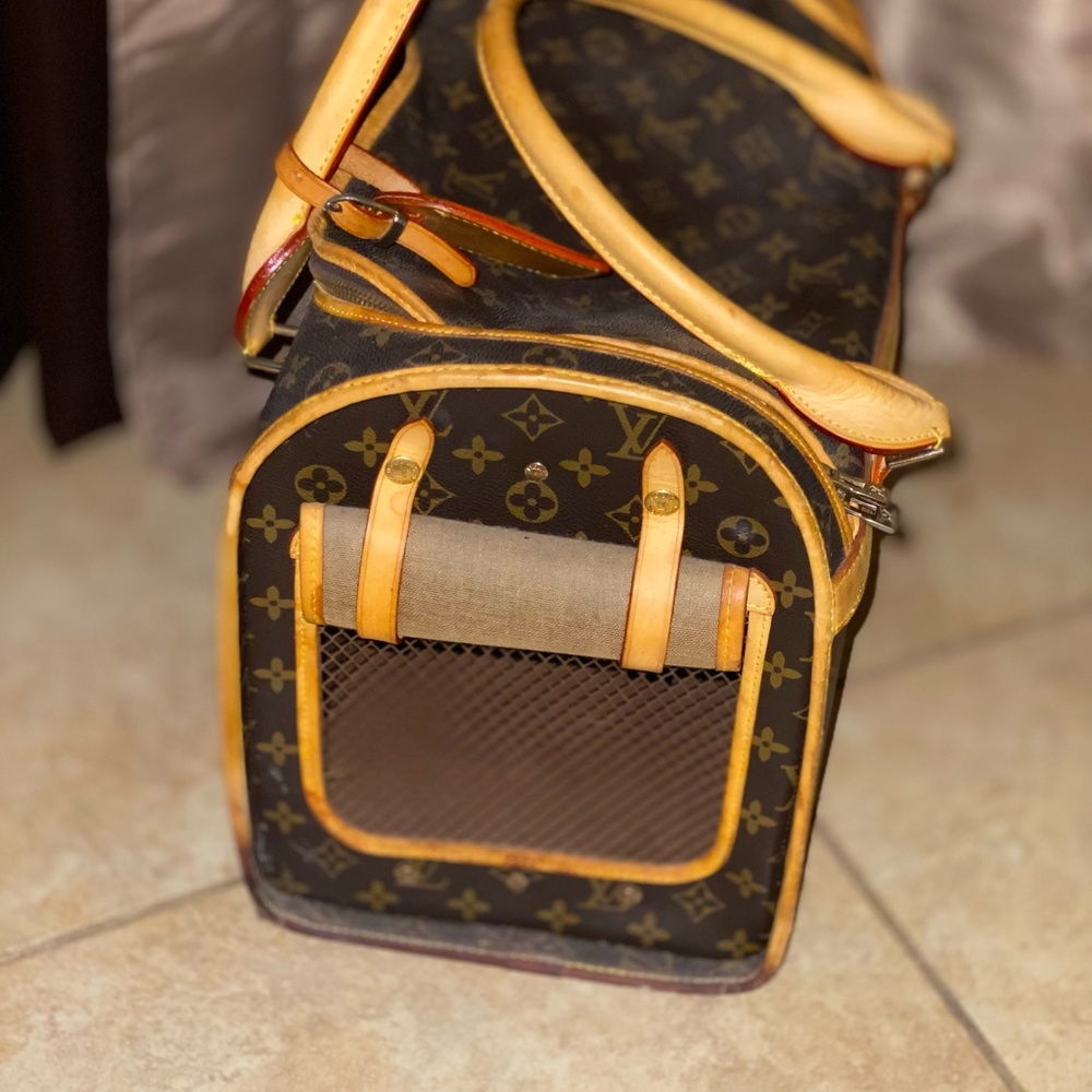 Louis Vuitton’s classic Dog Carrier